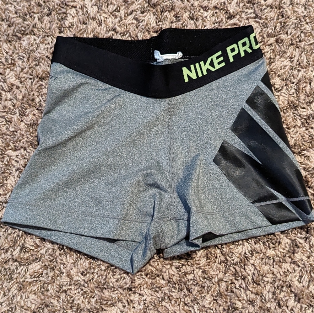 Nike Pro Grey Shorts